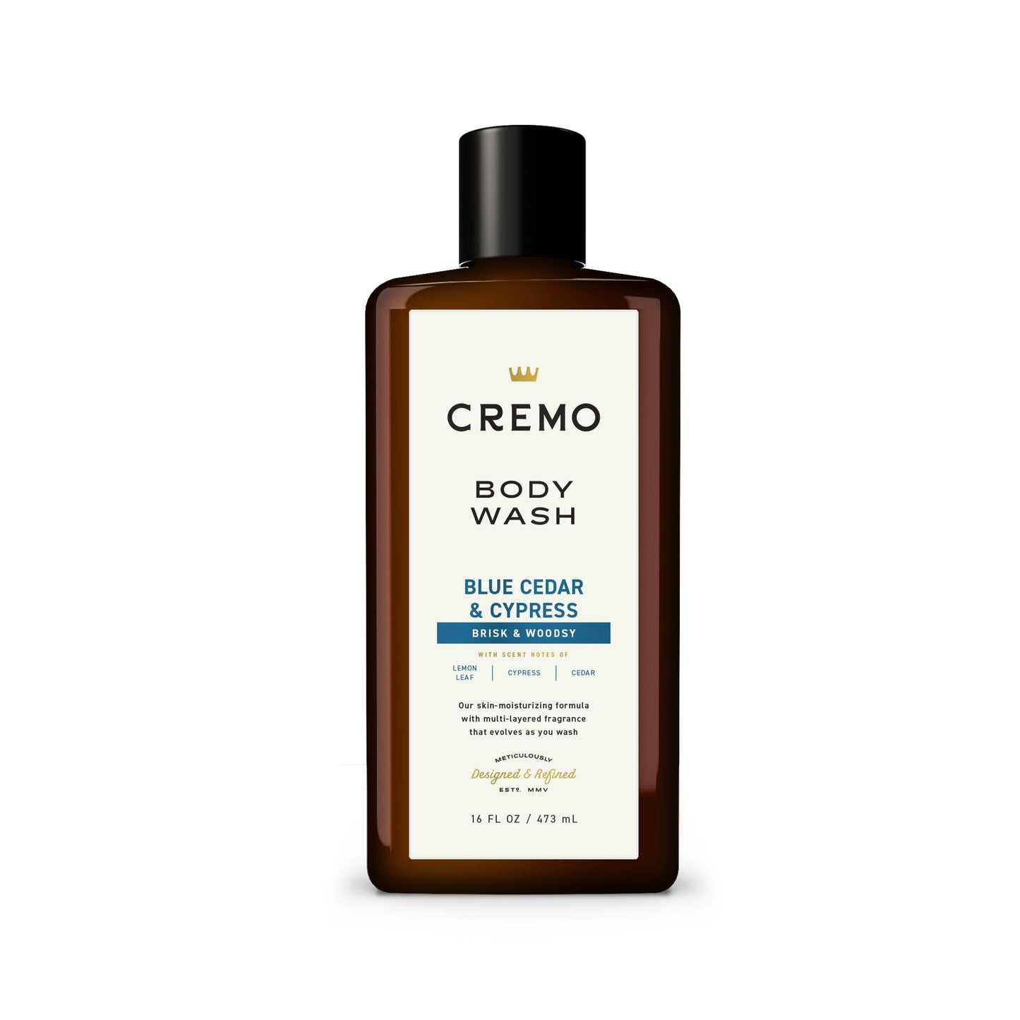 Cremo Body Wash for Men, Rich-Lathering Cypress and Cedar, 16 Fl Oz Beauty & Personal Care Cremo