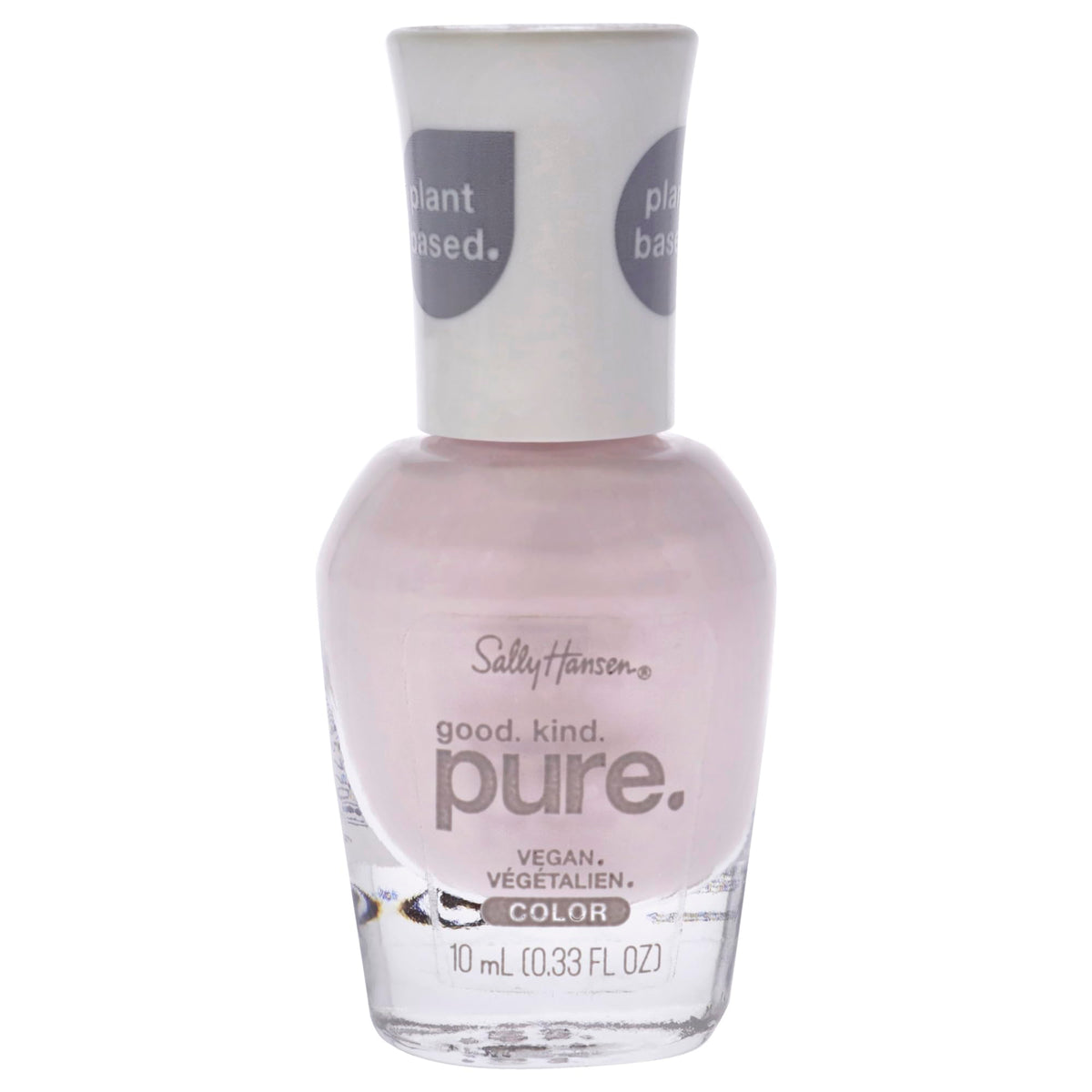 Sally Hansen Good.Kind.Pure Nail Polish 190 Rose Petal 0.33 fl oz (Pack of 1)