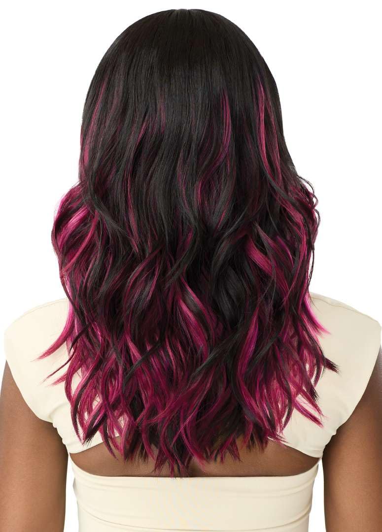 Outre Lace Front Wig - Color Bomb - CB 101 (1B/UL GOLDEN APRICOT)