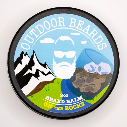 Outdoor Beards Beard Balm - 2 oz Cleansing Balm for Beards Short or Long - Beard Conditioner for Men - Essential Moisturizer for Every Man's Beard Beauty and Personal Care Outdoor Beards