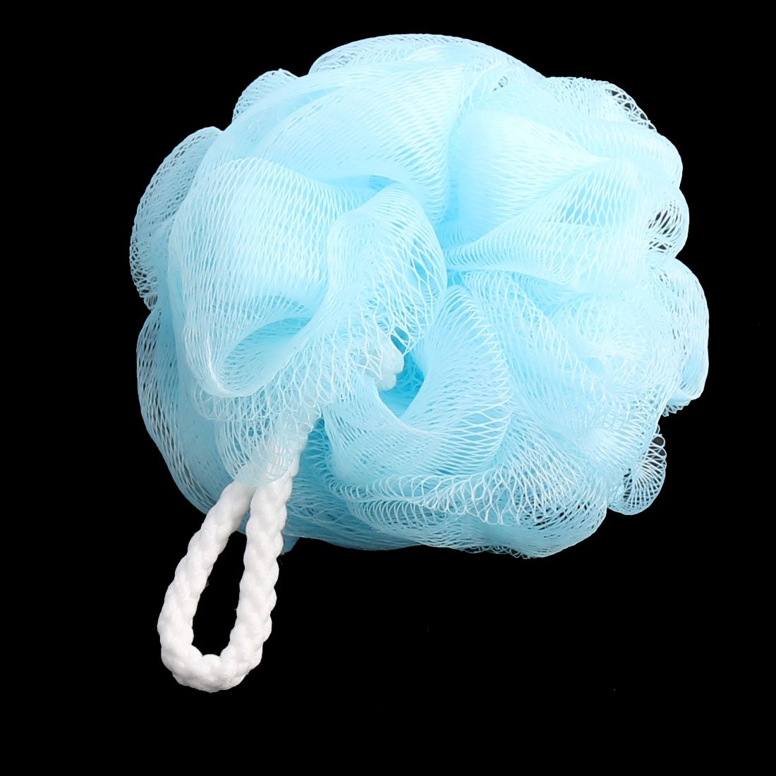 Ruilogod Nylon Washroom Meshy Body Cleaner Bath Ball Shower Scrub Scrubber Pouf 2 Pcs Blue (id: b0d 917 ab4 482 be7 Beauty and Personal Care Ruilogod