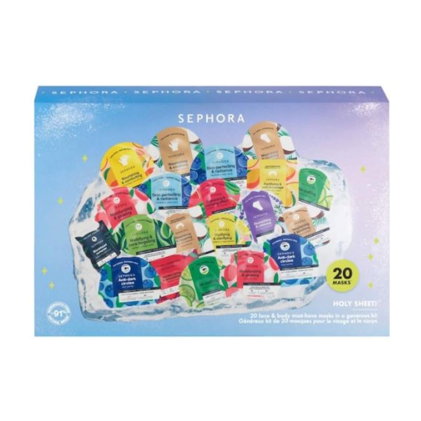 SEPHORA Favorites Limited Edition Holy Sheet! Mask Set - 20 Face & Body Must-Have Masks Beauty & Personal Care SEPHORA