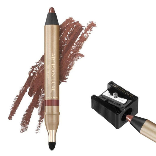 Artisan L'uxe Beauty Velvet Jumbo Eyeliner Pencil Smokey Eyes in 3 Minutes Water Proof, Smudge Proof, Long Lasting Age Defying Essential Oils (Shade Beauty & Personal Care Artisan L'uxe