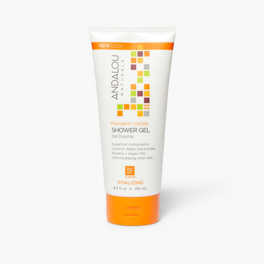 Mandarin Vanilla Vitalizing Shower Gel Beauty & Personal Care Andalou Naturals