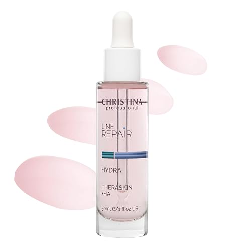 Christina Line Repair Hydra Theraskin +HA Face Serum - 30 ml - Wrinkle Smoother, Hyaluronic Acid and Hygroplex for Aging Skin - For Dry, Normal Beauty & Personal Care CHRISTINA