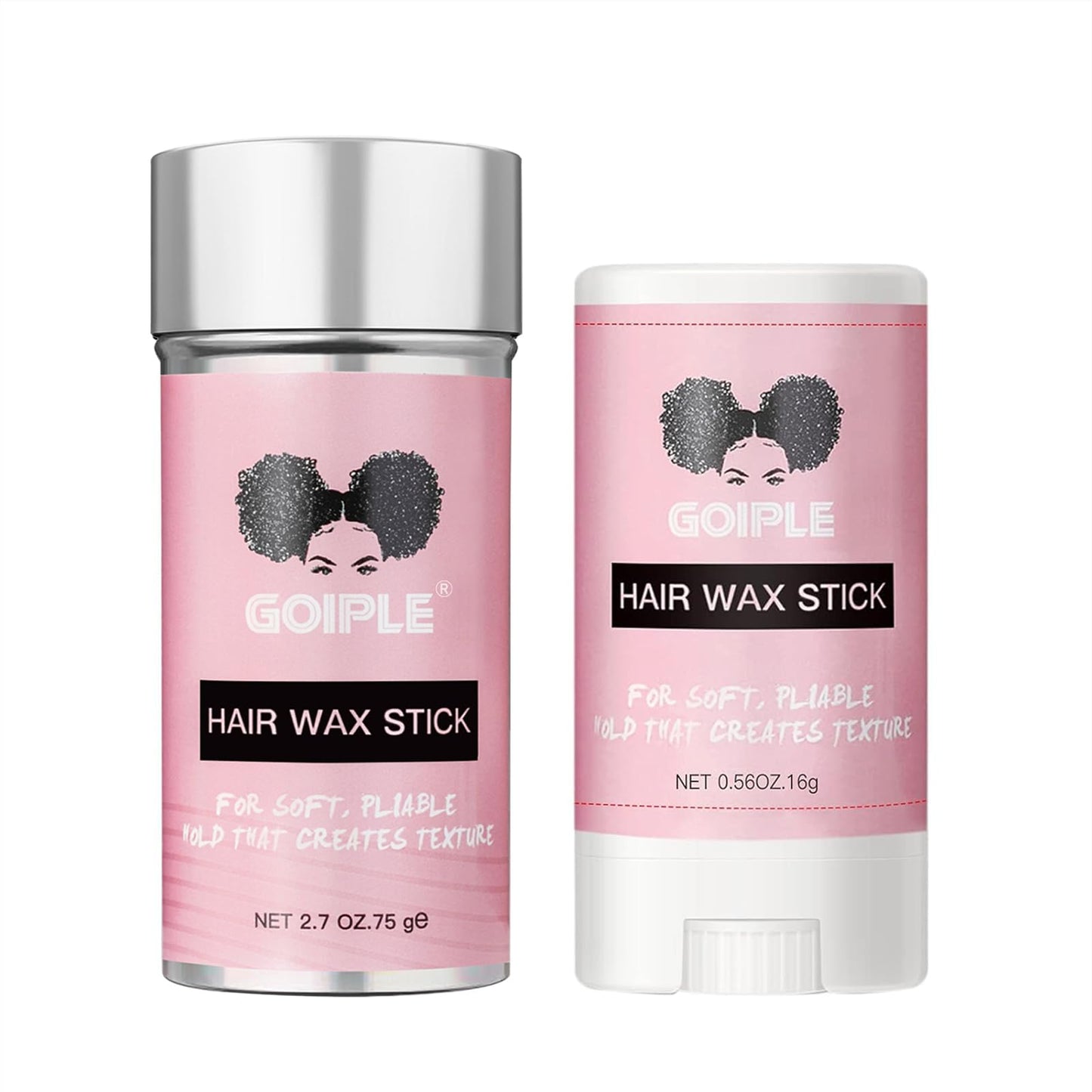 Goiple Wax Stick - Long-Lasting Styling Wax Pomade (2.7+0.56 oz) for Hair Beauty & Personal Care Goiple