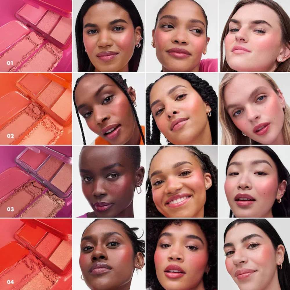 SEPHORA COLLECTION Blush Cream & Powder Palette - 01 Candy Lover - (Fresh Pink Blush Palette) Beauty & Personal Care SEPHORA