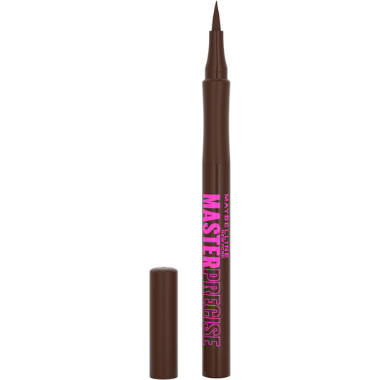 Maybelline Eyestudio Master Precise All Day Waterproof Liquid Eyeliner Makeup, Forest Brown, 1 Count (Packaging May Vary) Beauty & Personal Care MAYBELLINE