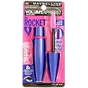 Maybelline Volume' Express The Rocket Washable Mascara, Blackest Black [400], 0.3 Ounce Beauty & Personal Care MAYBELLINE