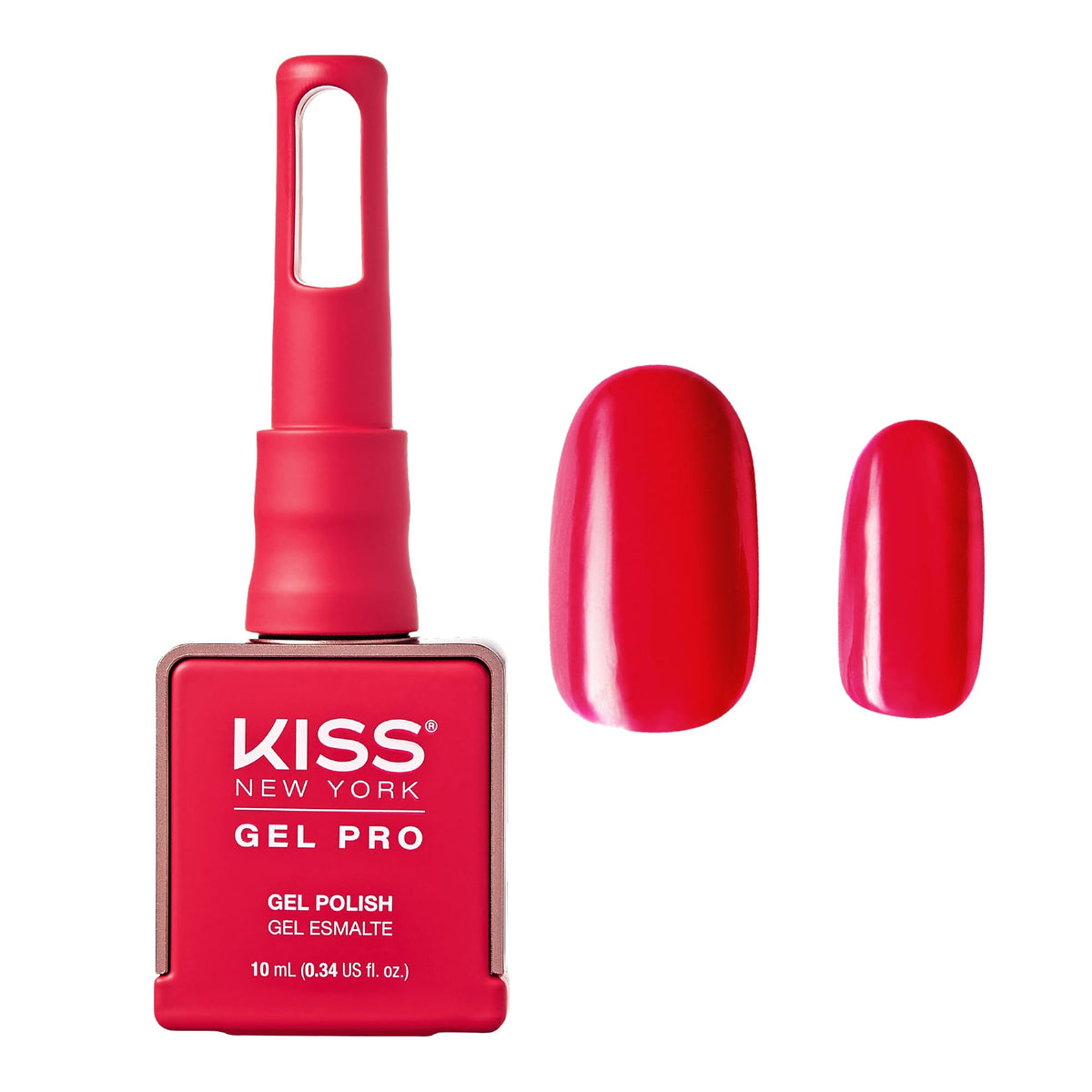 KISS NEW YORK Gel Nail Polish Summer Collection Soak Off UV LED Gel Polish 10mL Nail Art Salon Manicure DIY HEMA Free, TPO Free, Made in USA (Sweet