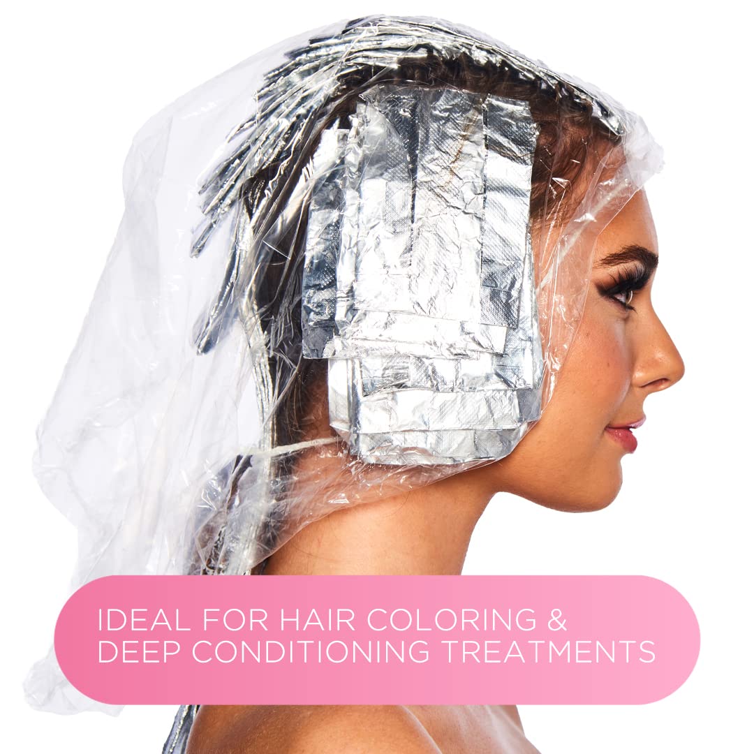 ADAMA Disposable Shower Conditioning Processing Caps, XX-Large Size for Processing, Conditioning, Showering Voluminous Hair, Protects Long Hair Beauty & Personal Care ADAMA
