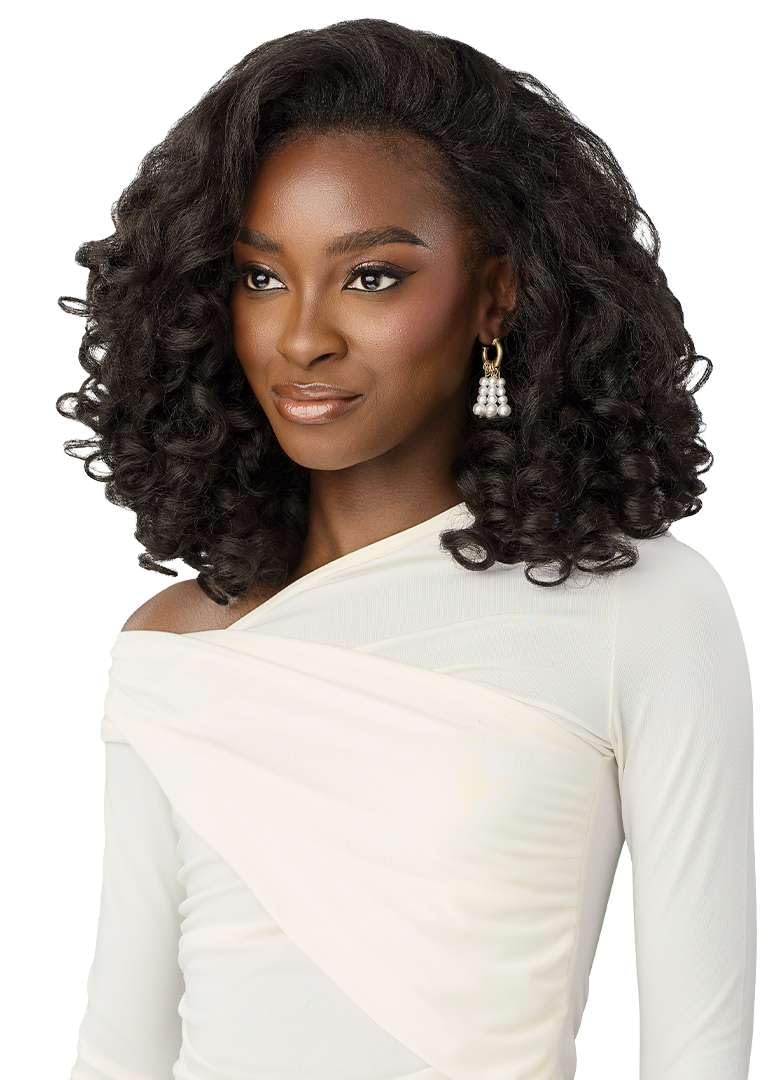 Outre Quick Weave Synthetic Half Wig - Tashira (DR RED VELVET)