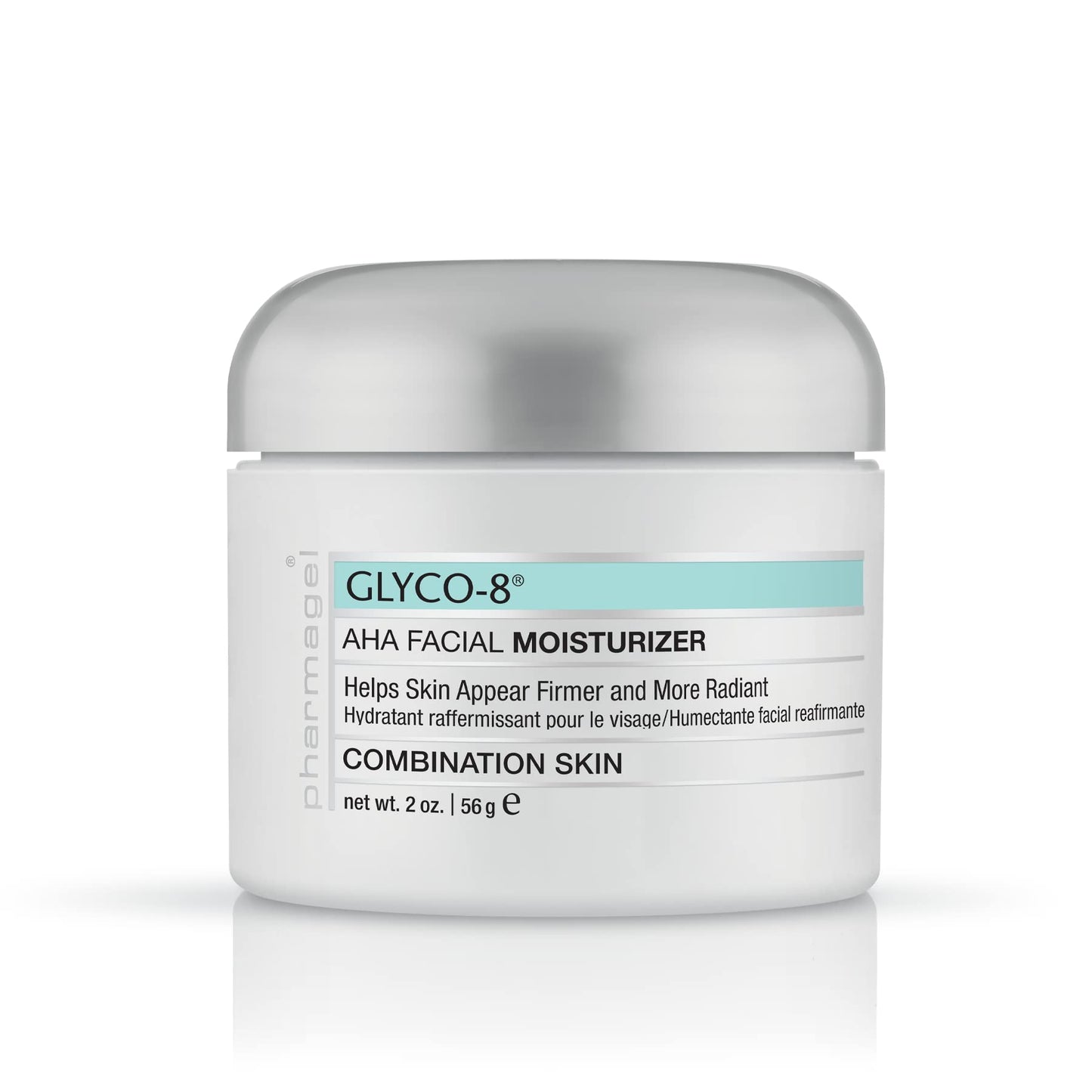 Pharmagel Glyco-8 Facial Firming Moisturizer for Combination Skin | Deeply Hydrating Daily Facial Moisturizer for Fine Lines and Wrinkles - 2 oz. Beauty & Personal Care Pharmagel