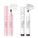 SUMEITANG Lifelike Freckle Pen - 2 Colors (Light Brown & Dark Brown), Waterproof, Quick Dry, Soft Dot, Natural, Magic Fake Freckles Makeup Pen Beauty & Personal Care SUMEITANG