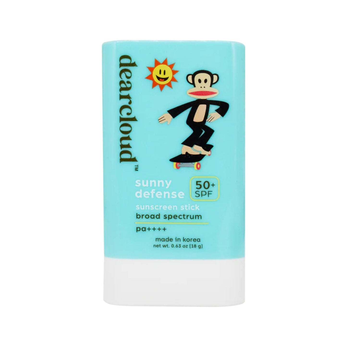 Paul Frank Sunny Defense Sunscreen Stick SPF 50+ PA++++ - Korean Sunscreen for Face & Travel Size (.63 oz) Beauty & Personal Care dearcloud
