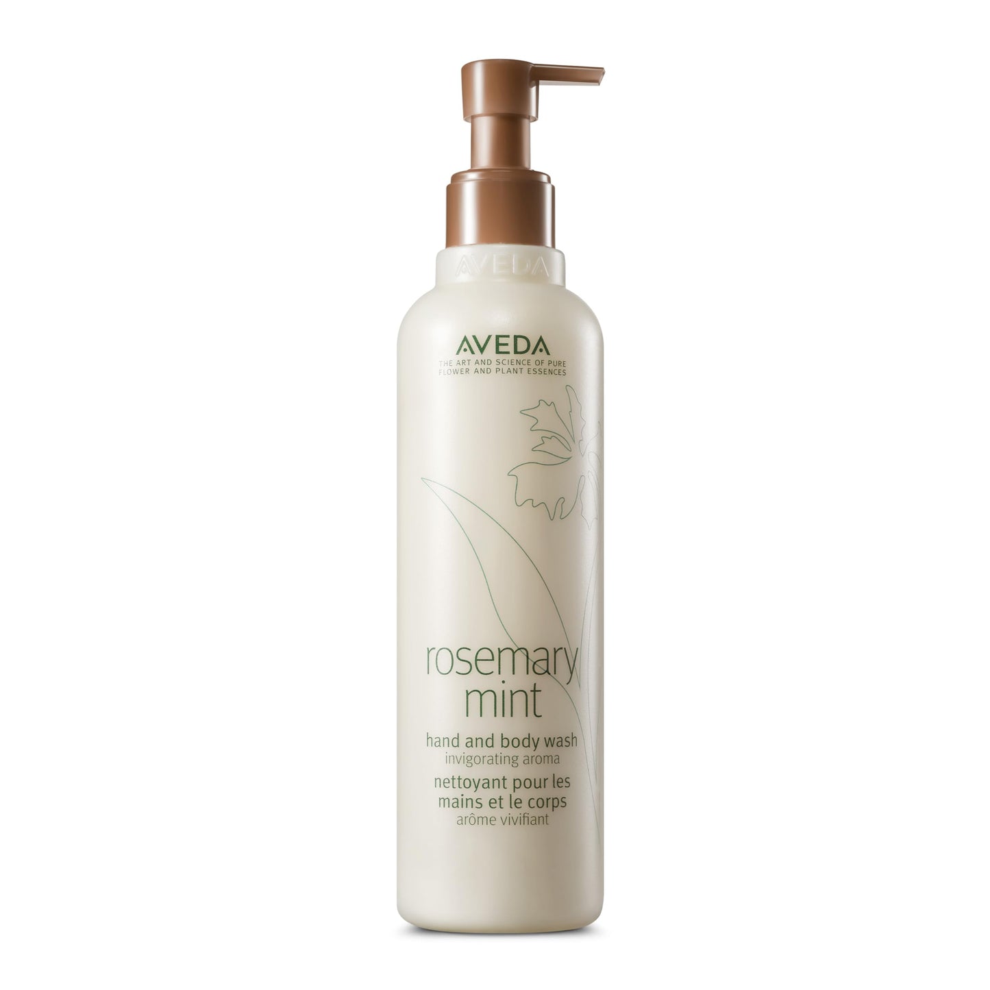 Aveda Rosemary Mint Hand & Body Wash | Liquid Hand Soap and Body Wash | with Invigorating Aroma of Certified Organic Peppermint & Rosemary, 8.5 Fl Oz Beauty & Personal Care Aveda