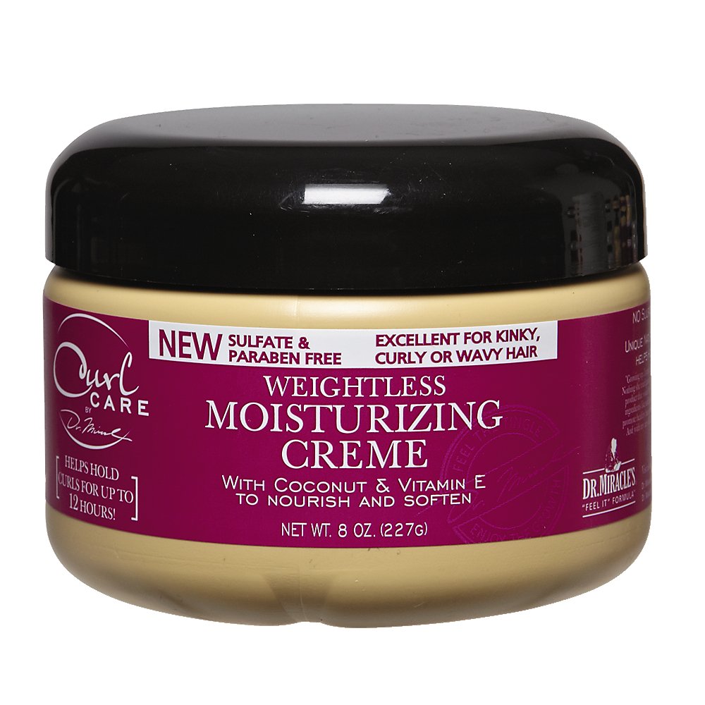 Dr. Miracle's Curl Care Weightless Moisturizing Creme, 8 Ounce Beauty & Personal Care Dr. Miracle's