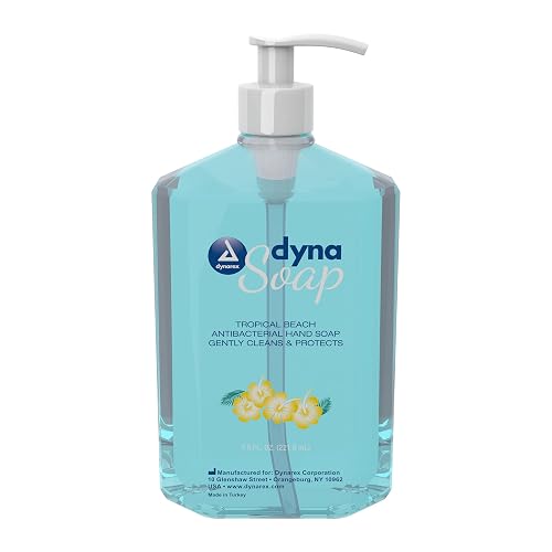 Dynarex 1438 DynaSoap Tropical Beach Liquid Soap in Pump Bottle, 7.5 oz, Pack of 24 Beauty & Personal Care Dynarex