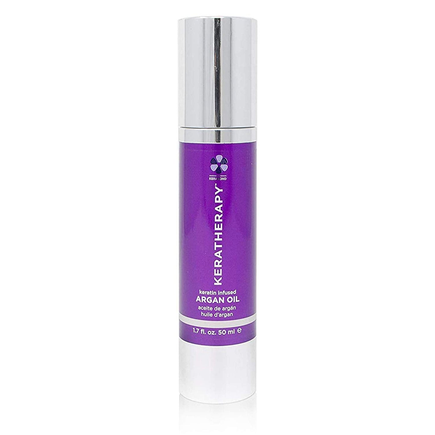 KERATHERAPY Keratin Infused Argan Oil, 1.7 fl. oz., 50 ml - Repairing Hair Care for Dry Damaged Hair, Frizz, Flyaways & Easy Styling - Kerabond Beauty & Personal Care KERATHERAPY