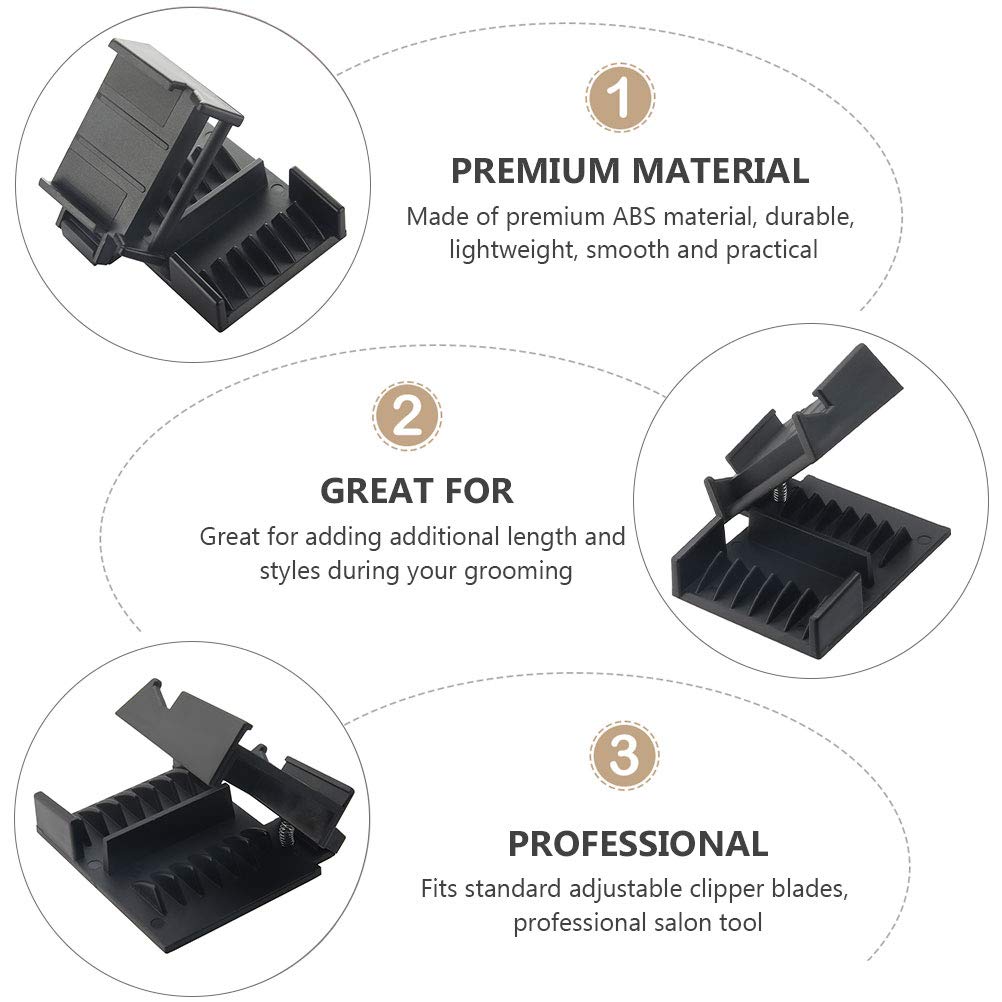 Electric Clipper Set Salon Guide Comb Hair Trimmer Combs Hairdressing Trimmer Parts Hair Cutting Comb Attachment Styling Comb Split Ends Comb Guard Beauty and Personal Care SOLUSTRE