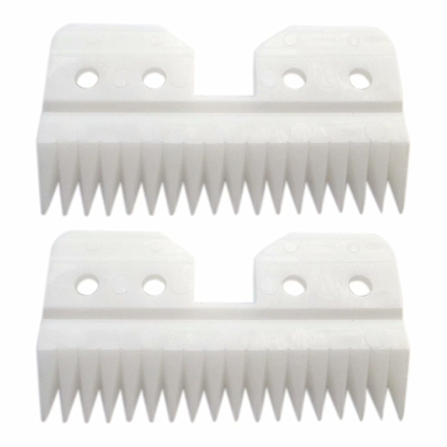 eStarpro 2Pcs Fast Feed Ceramic Blades, Fast Feed replacement blade, Fast Feed Ceramic cutters compliable with Oster fast feed clipper Beauty and Personal Care eStarpro