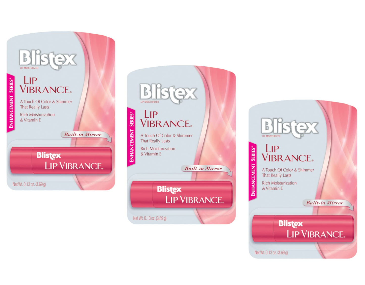 Blistex Lip Vibrance, Lip Protectant 0.13 oz (Pack of 3) Beauty & Personal Care Blistex