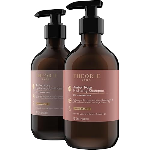 THEORIE 400 mL Shampoo & Conditioner Collection (THEORIE Sage Collection Hair Care Sets (Sea Kelp Mint 400mL Shampoo & Conditioner Set)) Beauty & Personal Care Theorie