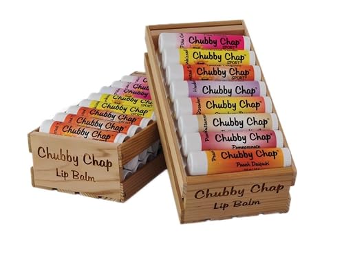 Chubby Chapstick - Large Jumbo Chapstick Natural Chapstick - .5 Ounce Lip Balm (Caramel Apple) Beauty & Personal Care Chubby Chap