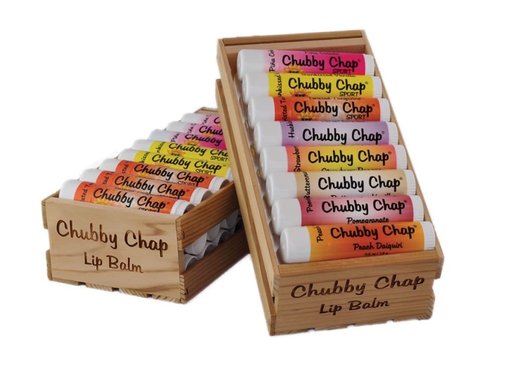 Chubby Chapstick - Large Jumbo Chapstick Natural Chapstick - .5 Ounce Lip Balm (Caramel Apple) Beauty & Personal Care Chubby Chap