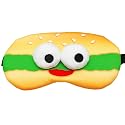 Funny Hamburger Printing Sleeping Eye mask Student Children's Lunch Break Shading Special Eye mask Funny Beauty & Personal Care UPgLow