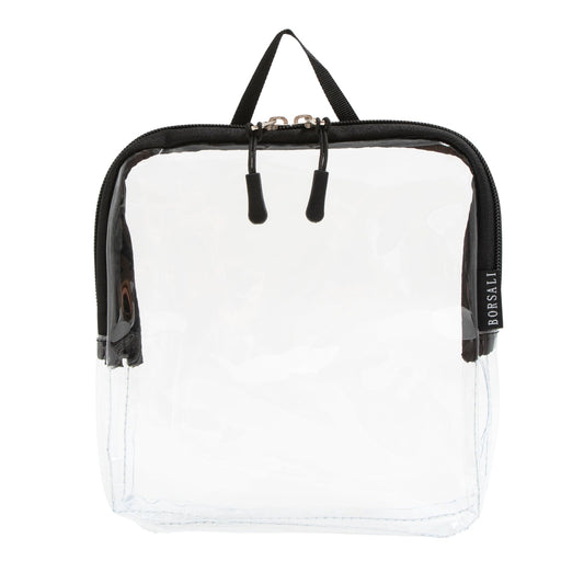 BORSALI TSA Approved Toiletry Bag, Black With Handle Beauty and Personal Care BORSALI Default Title