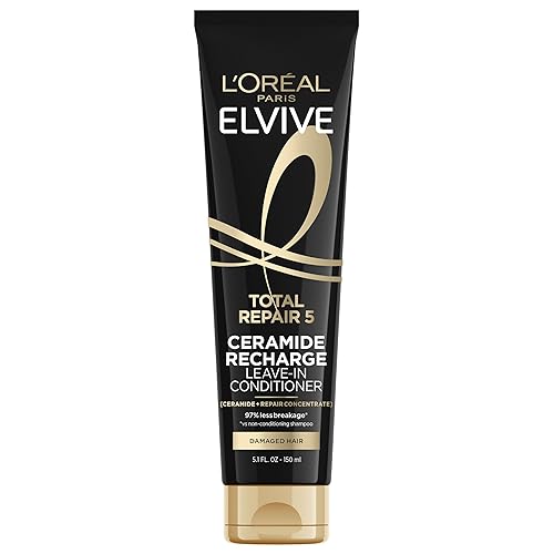 L'Oreal Paris Elvive Total Repair 5 Protein Recharge Leave In Conditioner Treatment and Heat Protectant, 5.1 Ounce Beauty & Personal Care L'Oreal Paris