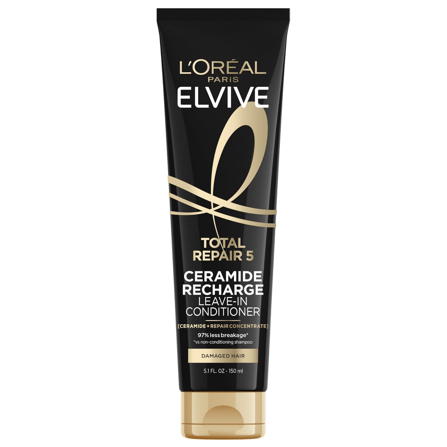L'Oreal Paris Elvive Total Repair 5 Protein Recharge Leave In Conditioner Treatment and Heat Protectant, 5.1 Ounce Beauty & Personal Care L'Oreal Paris