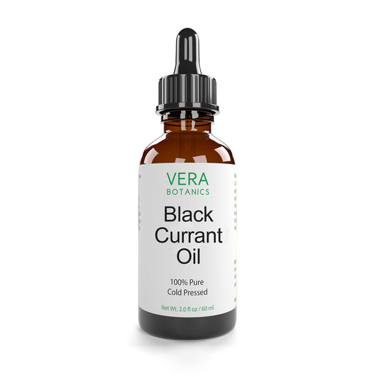 Vera Botanics BLACK CURRANT OIL 100% Pure & Natural, Unrefined, Cold-Pressed For Face, Dry Skin, Nails, Lips, Body & Hair - Reduce Hair Breakage Beauty & Personal Care Vera Botanics