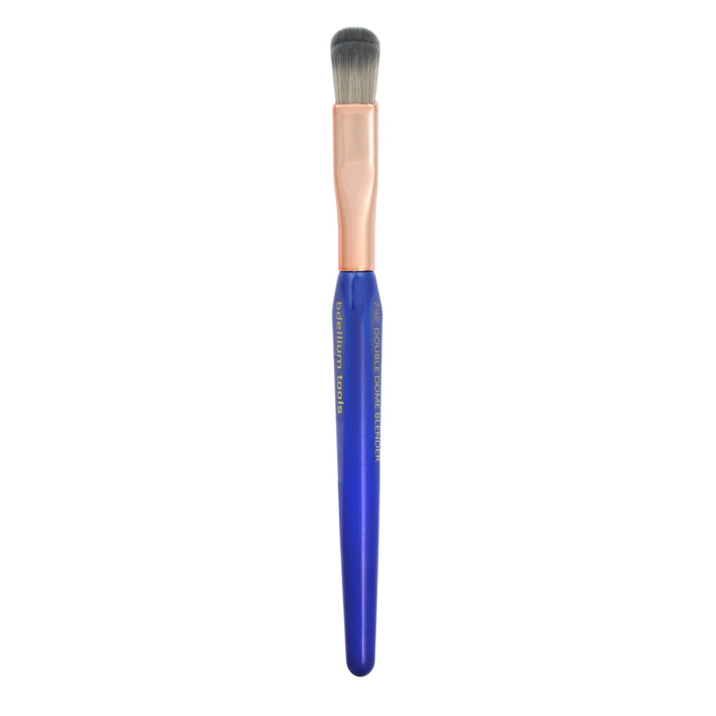 Bdellium Tools Professional Makeup Brush - Golden Triangle 792 Eye Double Dome Blender - With All Vegan and Soft Synthetic Fibers, For Effortless Beauty & Personal Care BDELLIUM TOOLS