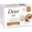 Dove Beauty Bar Soap - Purely Pampering - Shea Butter - 2 Count 4 OZ Bars Per Package - Pack of 2 Packages (Total of 4 Bars) Beauty & Personal Care DOVE MEN + CARE