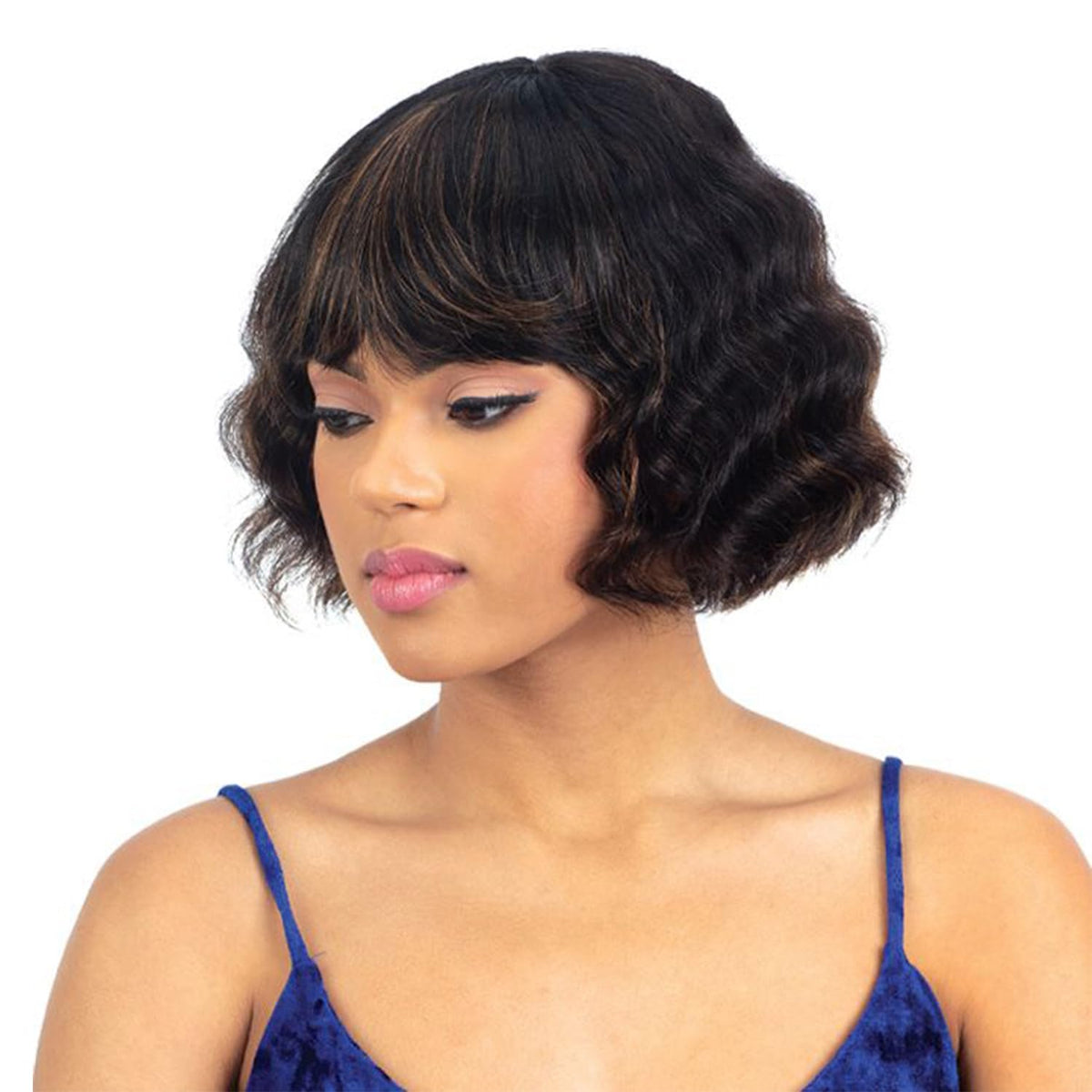FREE TRESS Naked Brazilian Human Hair Wig - Luca (Color:P4/30)