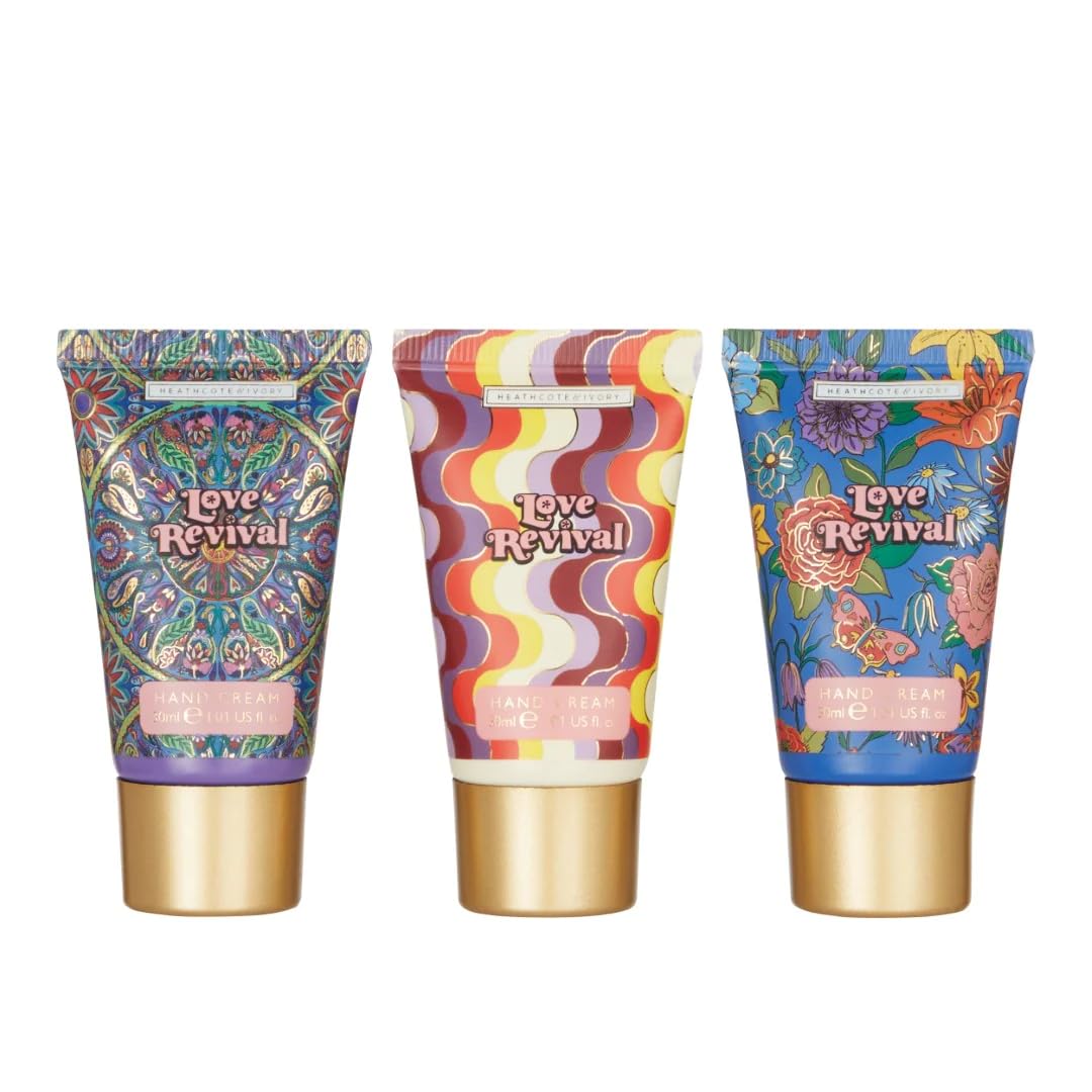 Heathcote & Ivory Love Revival Gift Stack Steamers, Hand Cream, Bath Salts Beauty and Personal Care Heathcote & Ivory