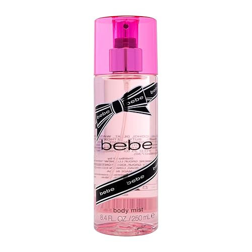 Bebe Silver Body Mist - Body Spray for Women with Mango, Tuberose, Peony, Jasmine, Rose, Cedarwood, Musk, and Sandalwood Fragrance Mist - 8.4 oz Beauty & Personal Care bebe