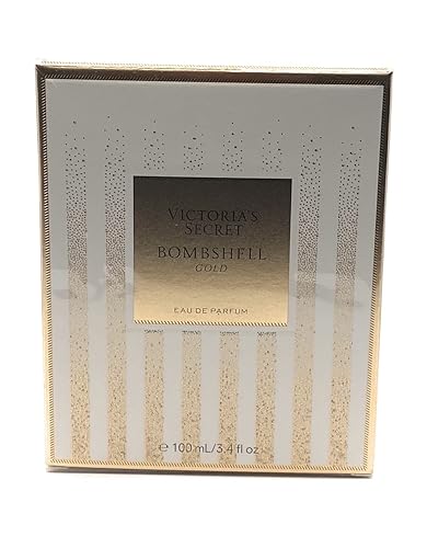 Victoria's Secret Bombshell Gold Eau De Parfum 3.4 Ounce Spray Bottle Beauty & Personal Care Victoria's Secret