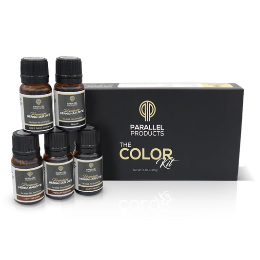 Parallel Products Henna Color Kit - Professional Hair Tint and Root Touch Up - 3 Gram Mini-Collection for Grey Coverage Beauty & Personal Care PARALLEL PRODUCTS