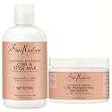 SheaMoisture Curly Hair Products, Hydrating Coconut & Hibiscus Bundle - Includes Curl & Style Milk and Curl Enhancing Smoothie, 8 oz and 12 oz Beauty & Personal Care Shea Moisture
