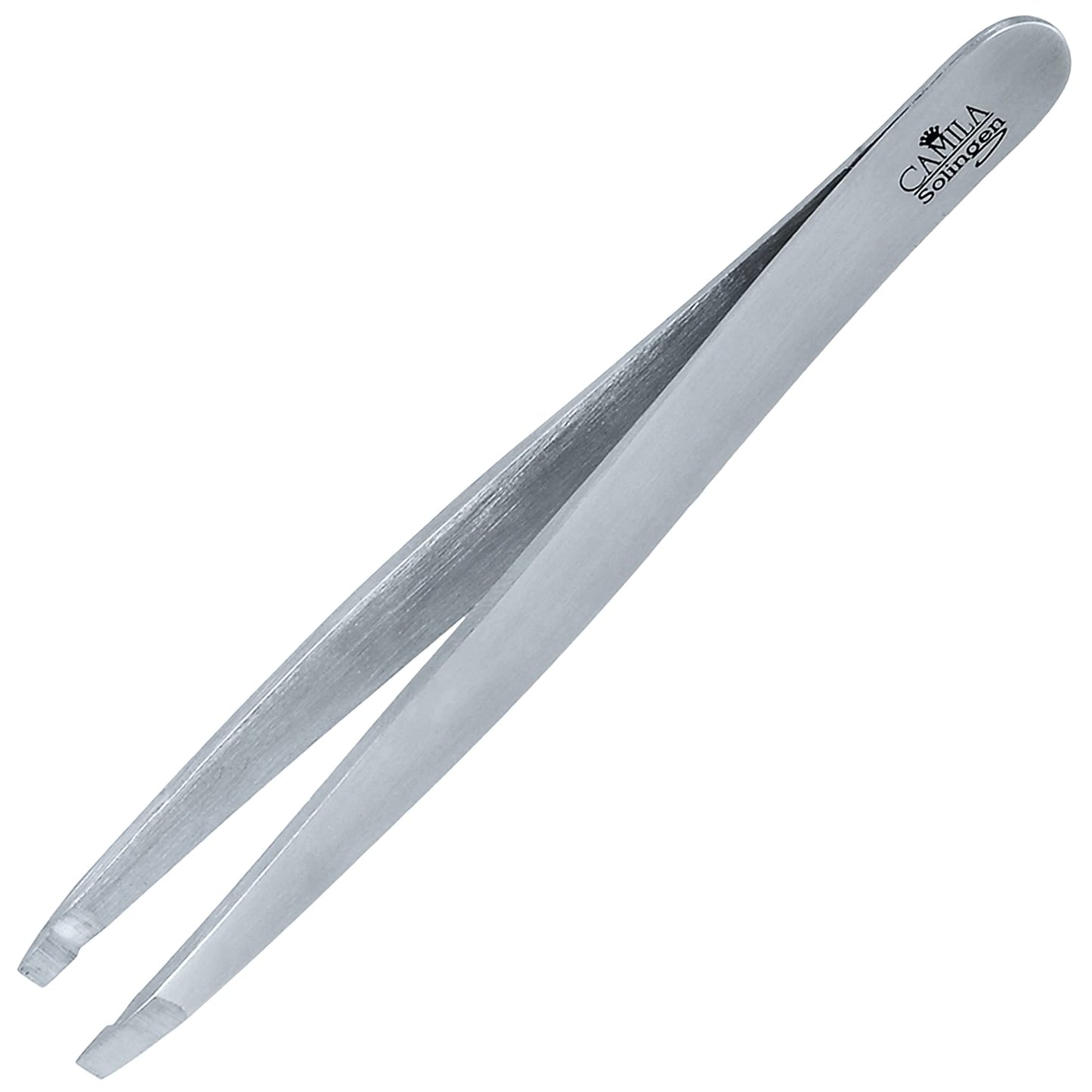 Camila Solingen CS26 4" Professional Surgical Grade Stainless Steel Precision Tip Eyebrow Tweezers for Facial Hair Shaping & Removal. Beauty Tool Beauty and Personal Care Camila Solingen