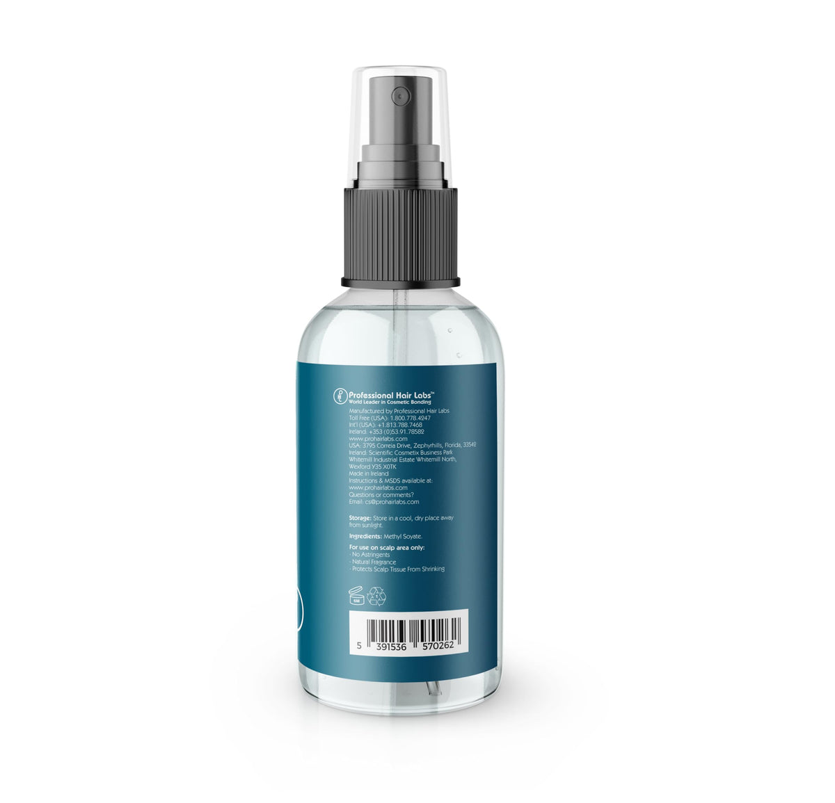 Ultra-Safe | All Natural Wig Adhesive Remover | Safe and Easy Removal Spray for Hair Extensions, Lace Wigs, Toupees, and Tape-In Systems - 4oz