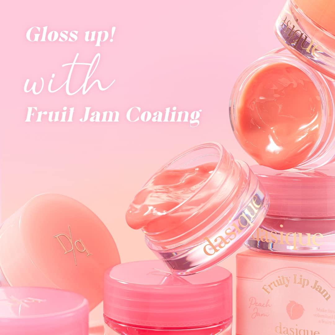 dasique Fruity Lip Jam #04 Apple Jam - High-shine finish - Moisturizing - Vegan, Cruelty Free - Lip Balm Beauty and Personal Care dasique