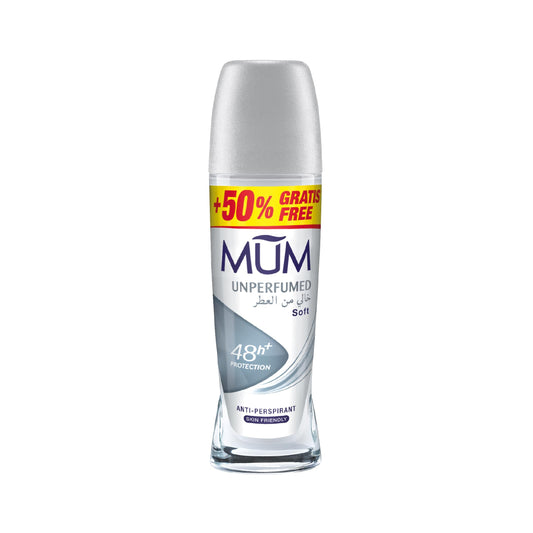 Mum Unperfumed Roll On antiperspirant 50ml Beauty and Personal Care MUM