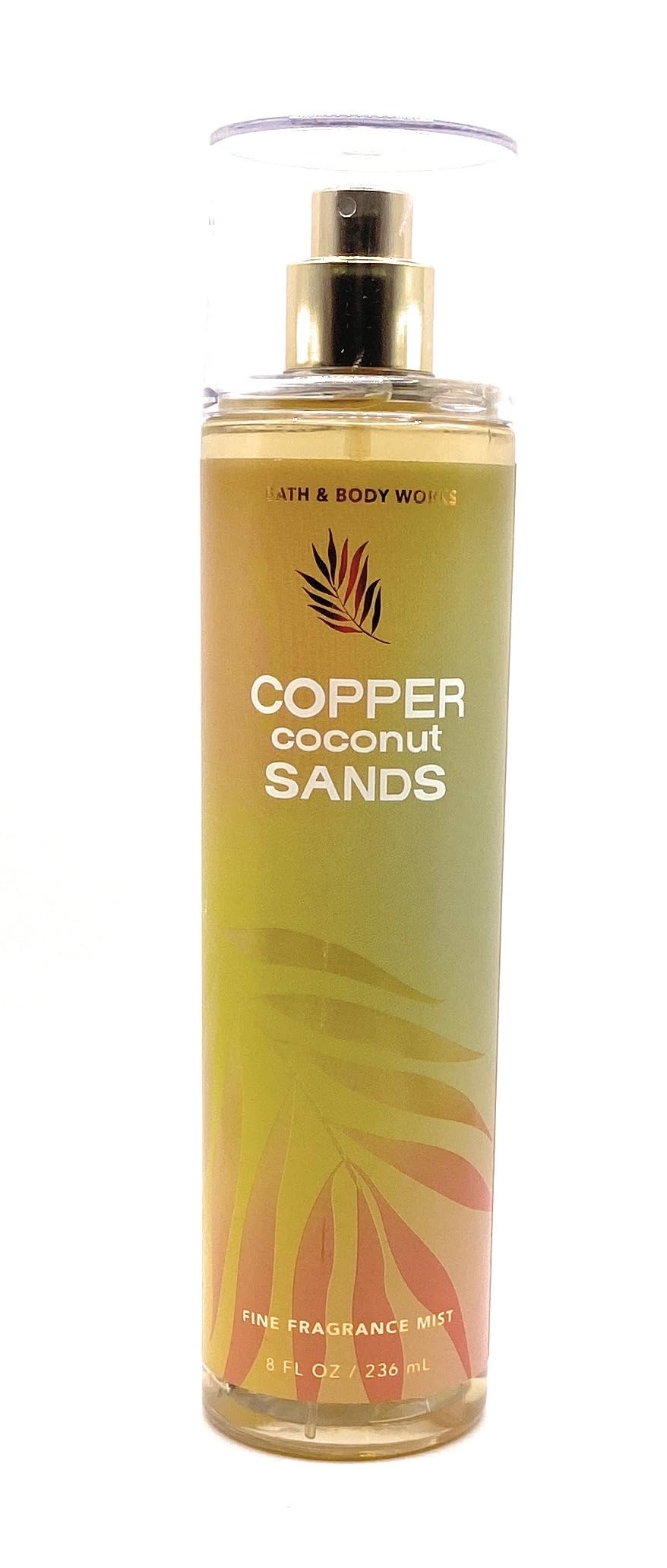 Bath & Body Works Copper Coconut Sands Fine Fragrance Mist 8 Fluid Ounce Spray Beauty & Personal Care Bath & Body Works