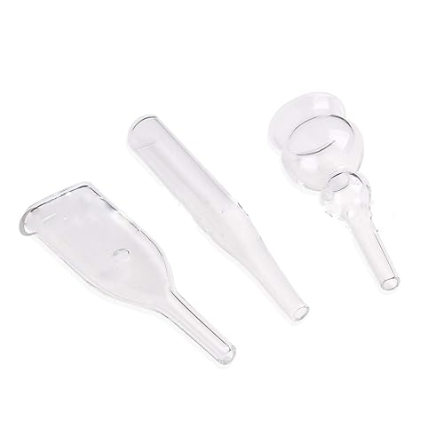 Ventouse Attachments by Project E Beauty | for Use with Vacuum Spray Facial Machines | Spa & Salon Use | Universal Size Tubes | Blackhead Removal | Beauty & Personal Care Project E Beauty