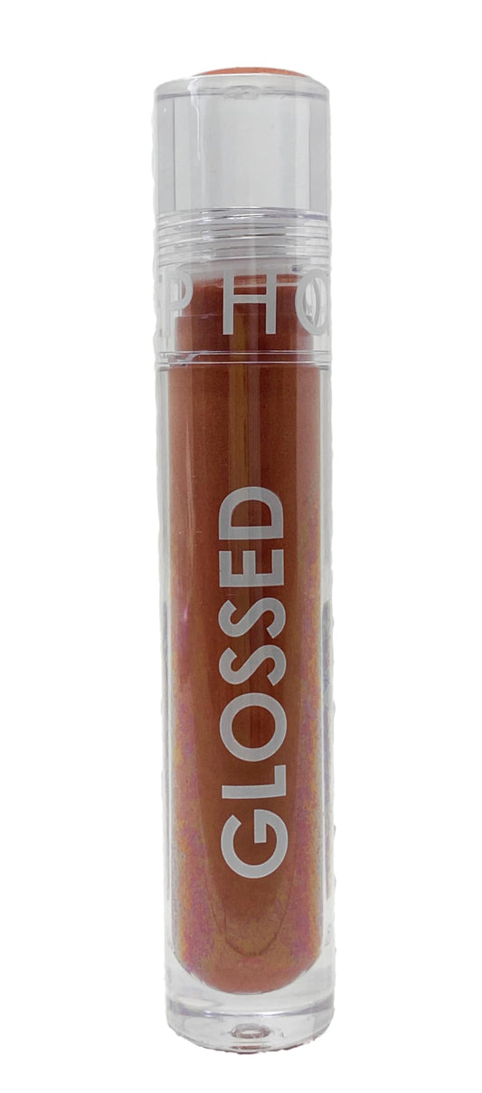 SEPHORA Collection Glossed Lip Gloss - 120 Fly (peachy nude with gold pearls) 0.16 oz / 5 mL Beauty & Personal Care SEPHORA