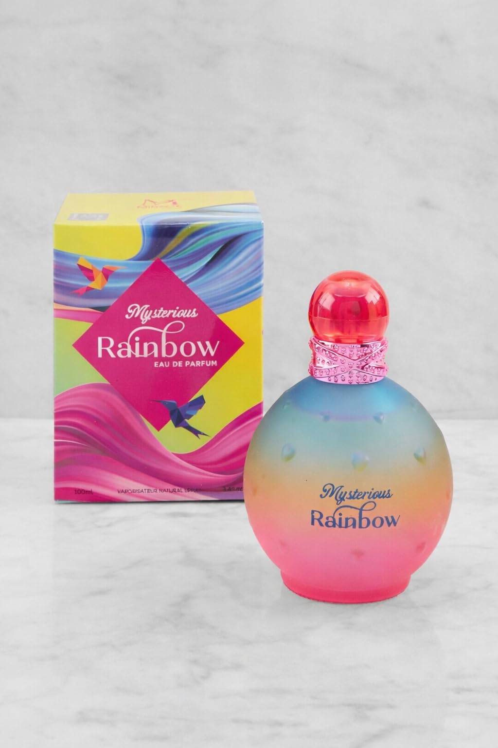 MCH BEAUTY LLC Mysterious Beach Women's Perfume 3.4oz/100ml Inspired - ISLAND FANTASY By B-SPEARS (Rainbow) Beauty & Personal Care MCH BEAUTY LLC